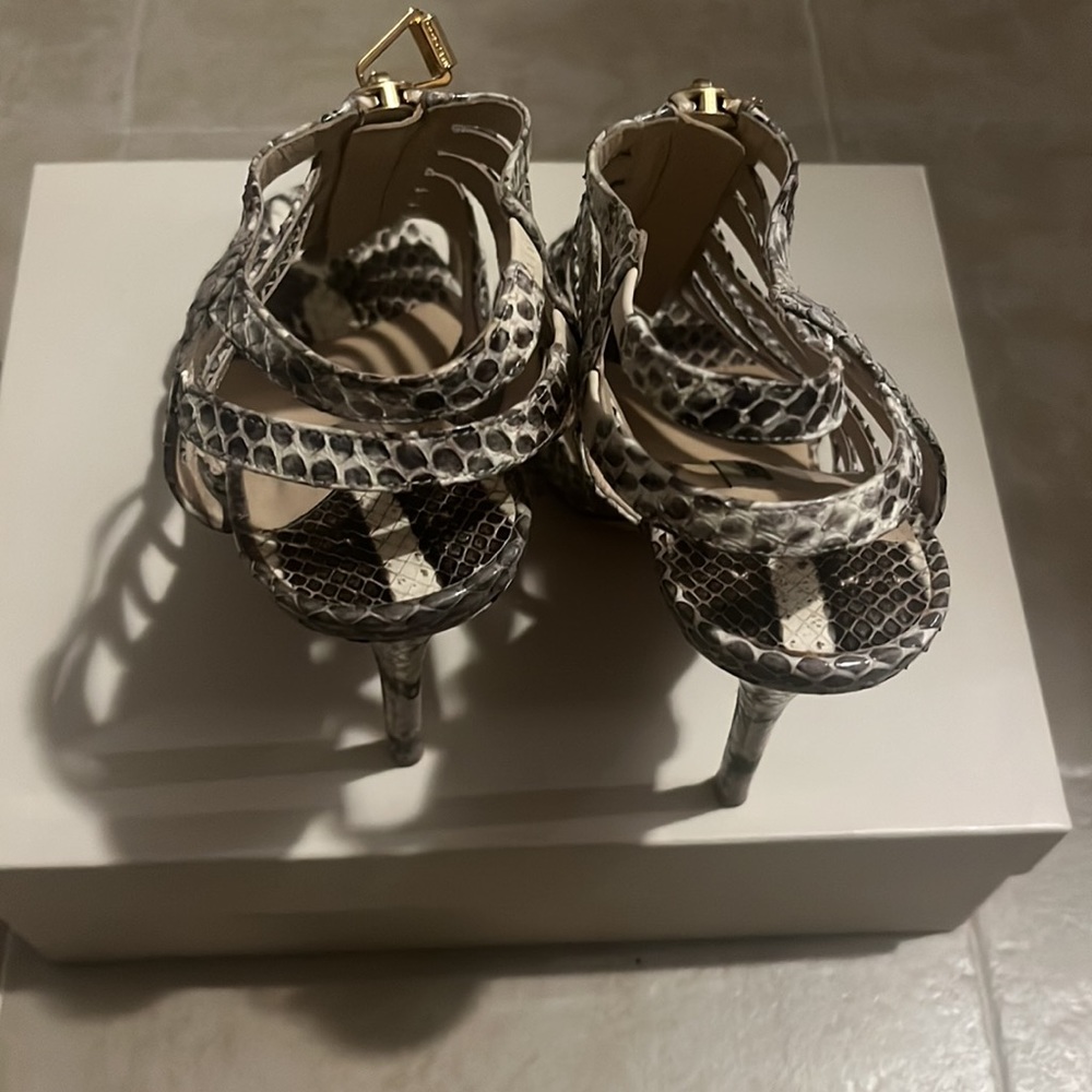 Jimmy Choo Python Cage Heels - image 3